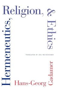 Produktbild: Hermeneutics, Religion, and Ethics