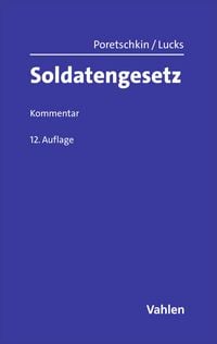 Produktbild: Soldatengesetz. SG