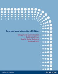 Produktbild: Interpersonal Communication: Relating to Others