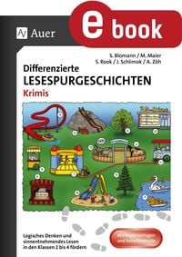 Produktbild: Differenzierte Lesespurgeschichten Krimis