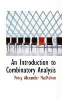 Produktbild: An Introduction to Combinatory Analysis