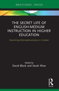 Produktbild: The Secret Life of English-Medium Instruction in Higher Education