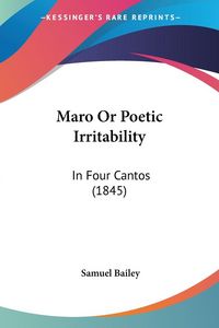 Produktbild: Maro Or Poetic Irritability