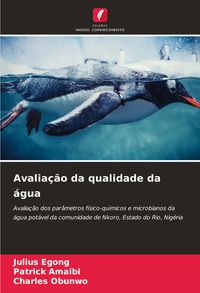 Produktbild: Avalia&ccedil;&atilde;o da qualidade da &aacute;gua