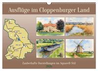 Produktbild: Ausfl&uuml;ge im Cloppenburger Land (Wandkalender 2026 DIN A3 quer), CALVENDO Monatskalender