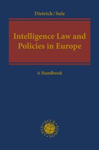 Produktbild: Intelligence Law and Policies in Europe