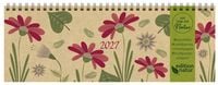 Produktbild: Tischquerkalender Edition Natur Flowers 2027