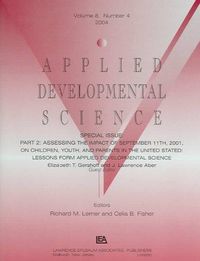 Produktbild: Gershoff, E: Part II: Assessing the Impact of September 11th