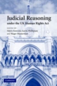Produktbild: Judicial Reasoning under the UK Human Rights Act
