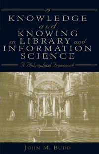 Produktbild: Knowledge and Knowing in Library and Information Science