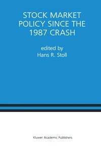 Produktbild: Stock Market Policy Since the 1987 Crash