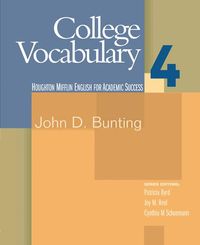 Produktbild: Bunting, J: College Vocabulary 4
