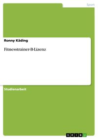 Produktbild: Fitnesstrainer-B-Lizenz