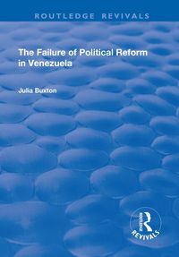 Produktbild: The Failure of Political Reform in Venezuela