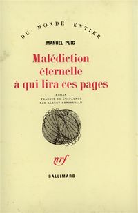 Produktbild: Mal&eacute;diction &eacute;ternelle &agrave; qui lira ces pages