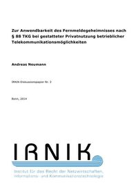 IRNIK-Diskussionspapiere / IRNIK-Diskussionspapier Nr. 3