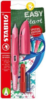 Produktbild: STABILO Schulf&uuml;ller EASYbirdy 3D Wildlife LH A rosa