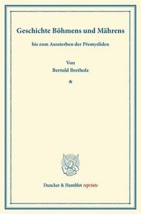 Produktbild: Geschichte B&ouml;hmens und M&auml;hrens