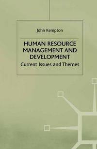 Produktbild: Human Resource Management and Development