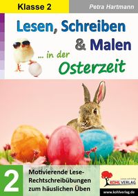 Produktbild: Lesen, Schreiben und Malen in der Osterzeit / Klasse 2