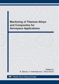 Produktbild: Machining of Titanium Alloys and Composites for Aerospace Applications