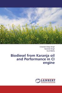 Produktbild: Biodiesel from Karanja oil and Performance in CI engine