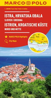 Produktbild: MARCO POLO Karte HR Istrien, Kroatische K&uuml;ste 1:200 000