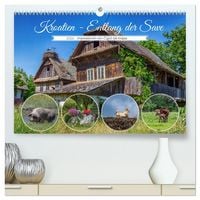 Produktbild: Kroatien - Entlang der Save (hochwertiger Premium Wandkalender 2026 DIN A2 quer), Kunstdruck in Hochglanz