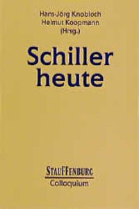 Produktbild: Schiller heute
