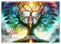 Produktbild: Elfen Zauberhafte Fantasiewesen (Wandkalender 2026 DIN A3 quer), CALVENDO Monatskalender