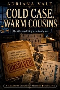 Produktbild: Cold Case, Warm Cousins: A Gripping Investigative Genetic Genealogy Thriller with a 1989 Unsolved Murder