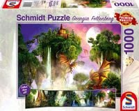 Schmidt Spiele Puzzle - Mickey & Minnie in the Alps, 1000 pieces - Playpolis