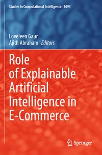 Produktbild: Role of Explainable Artificial Intelligence in E-Commerce