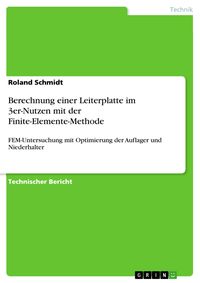 Produktbild: Berechnung einer Leiterplatte im 3er-Nutzen mit der Finite-Elemente-Methode
