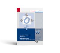 Produktbild: Kritisches Rechtsdenken II, Linzer Schriften zu Gender und Recht, Band 66
