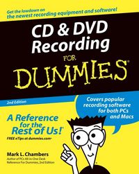 Produktbild: CD and DVD Recording For Dummies