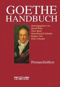 Produktbild: Goethe-Handbuch