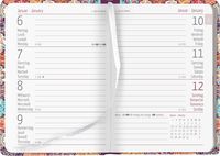 Ladytimer Mini Oriental 2025 - Taschen-Kalender 8x11,5 cm - Muster - Weekly  - 144 Seiten - Notiz-Buch - Alpha Edition' - 'Lebensfreude & Entspannung