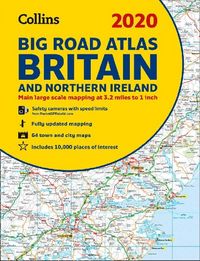 Produktbild: Collins Big Road Atlas Britain 2020