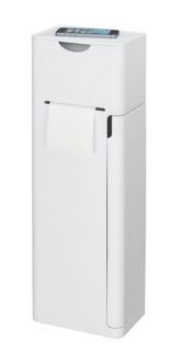 Produktbild: Stand WC-Garnitur Mod. Imon 6 in 1 Wei&szlig; matt, mit Ablage