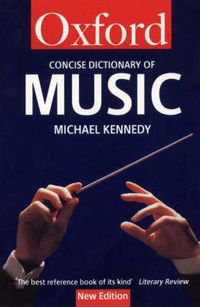 Produktbild: The Oxford Concise Dictionary of Music