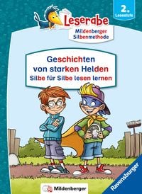 Produktbild: Leserabe Sonderausgaben - Geschichten von starken Helden - Silbe f&uuml;r Silbe lesen lernen