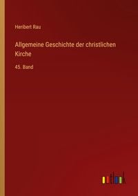 Produktbild: Allgemeine Geschichte der christlichen Kirche