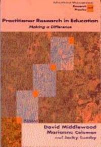 Produktbild: Middlewood, D: Practitioner Research in Education