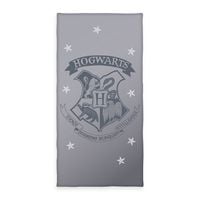 Produktbild: Harry Potter 6174413515 - Velourstuch grau - Aktion, 70x140 cm, 100% Baumwolle