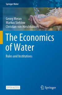 Produktbild: The Economics of Water