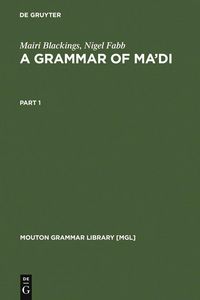 Produktbild: A Grammar of Ma'di