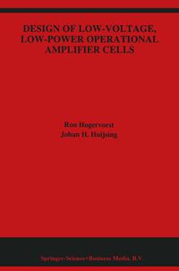 Produktbild: Design of Low-Voltage, Low-Power Operational Amplifier Cells