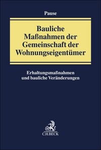 Produktbild: Bauliche Ma&szlig;nahmen der Gemeinschaft der Wohnungseigent&uuml;mer