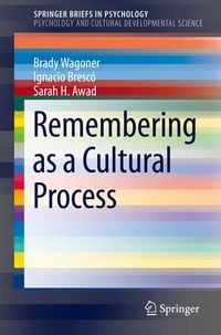 Produktbild: Remembering as a Cultural Process